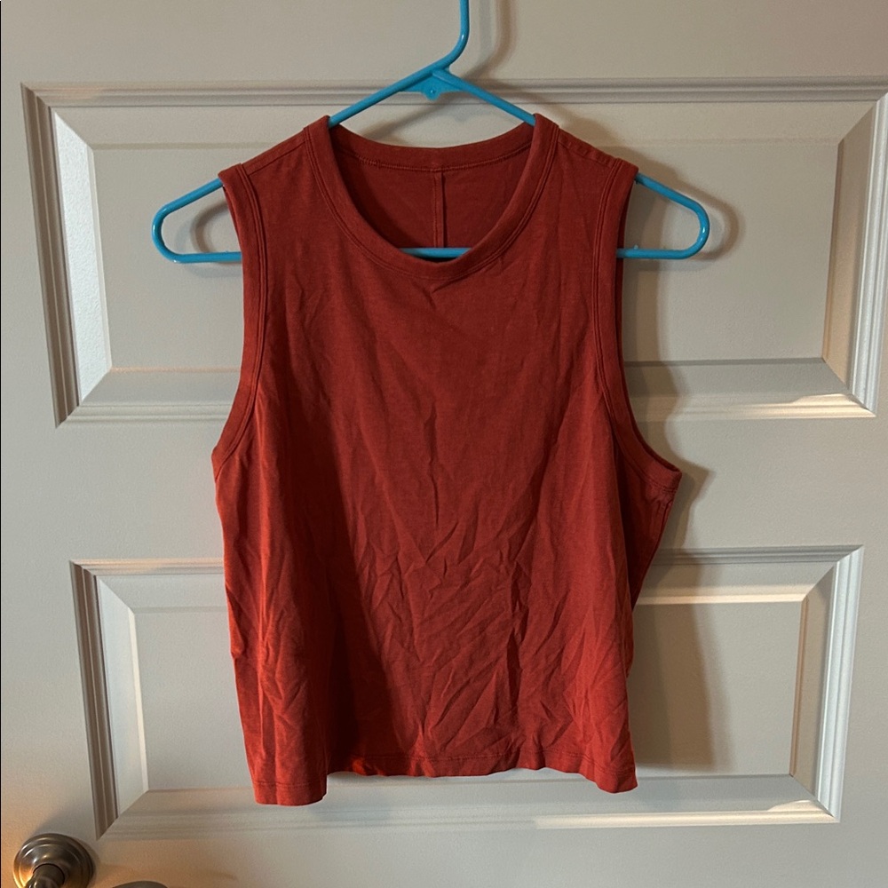 LULULEMON Sleeveless Red Women's Top
